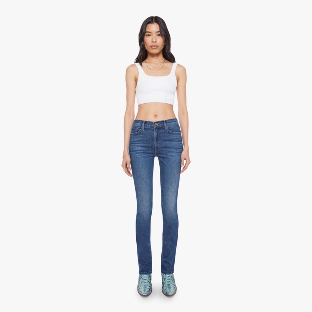 MOTHER The Rascal Skimp Shine On Jeans